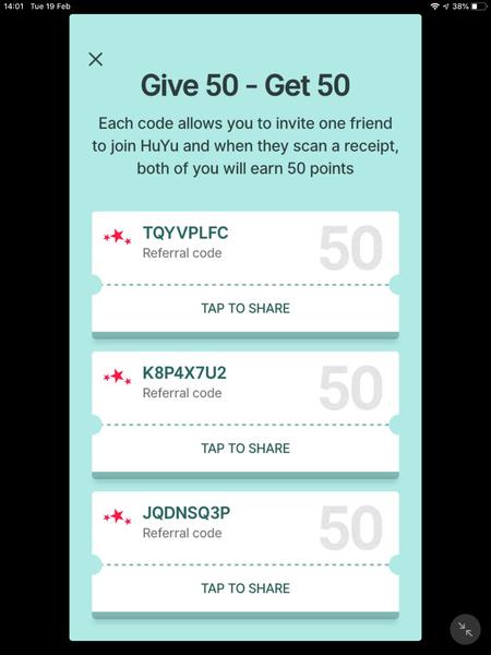 Huyu (receipt scanning app)