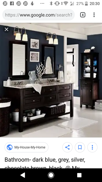 To ask you to look at this pic of my new bathroom and tell me why I hate it!