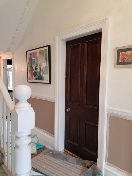 Is this hall colour too dark??