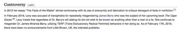 Dr James Miranda Barry