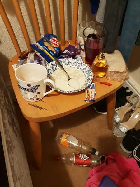 to think you can clean up your own mess