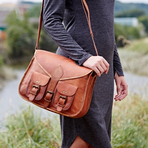 Recommend me a leather satchel bag