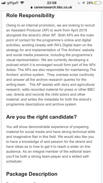 Keep it to yourself. The Archers Spoilers Thread 4