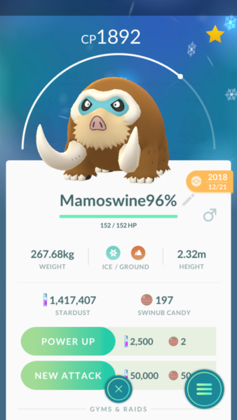 Pokemon Go #22: Papa's got a brand new Grumpig bag.