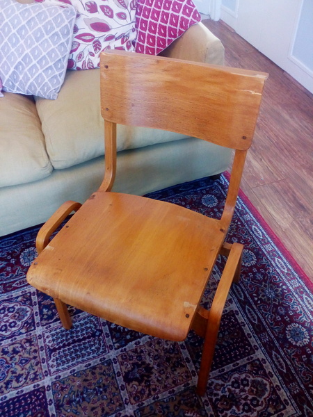 Old chair - to paint or not to paint?