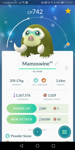 Pokemon Go #22: Papa's got a brand new Grumpig bag.