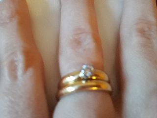 If you have a solitaire engagement ring....