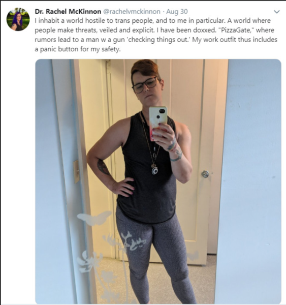 Rachel McKinnon is "femalephobic"
