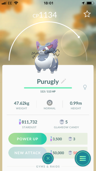 Pokemon Go #22: Papa's got a brand new Grumpig bag.