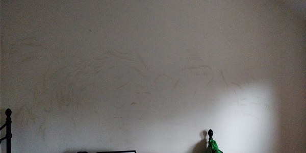 What are these weird wall stains?