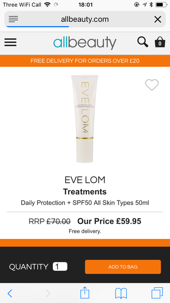 High spf moisturiser that doesn’t make me a greasy mess?