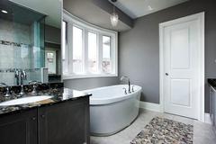 To ask you to look at this pic of my new bathroom and tell me why I hate it!
