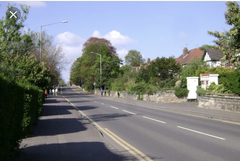 Cyclists on pavements