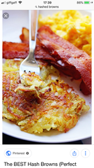 Potato hash is bloody delicious