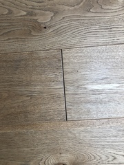 Engineered oak floor