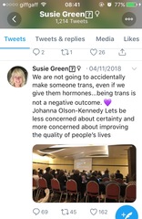 Julia Long asking Munro  Bergdorf about child exploitation