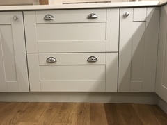 Has anyone got a DIY Kitchens 150mm pullout with a shaker style door?