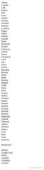 What are the unusual names on your baby name list that you aren't brave enough to use?