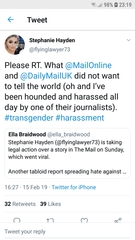Sky News just featured story appearing in tomorrow's Sunday Mail