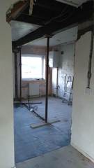 Knock through kitchen