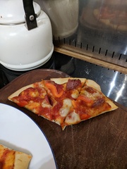 How to get pizza crispy