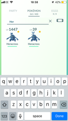 Pokemon Go #22: Papa's got a brand new Grumpig bag.