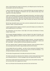 Westminstenders: Distract and divert. Just close your eyes.