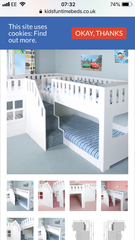 To ask if triple bunk beds are the pain in the arse I imagine them to be?