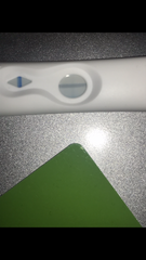 Can you see a positive line?