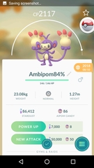 Pokemon Go #22: Papa's got a brand new Grumpig bag.