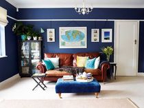If I have dark blue walls