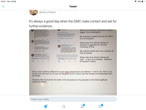 Dr Adrian Harrop thread the fourth. "GMC do care & have taken it to the next level"