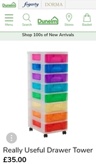 Kids colouring/ craft / crap storage