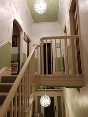 Is this hall colour too dark??