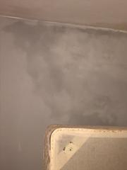Damp patch outside wall???