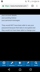 Black areas on mobile