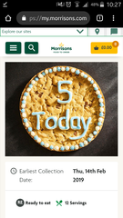 Birthday Cookie not cake?