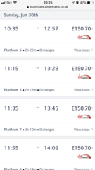 Manchester to  London