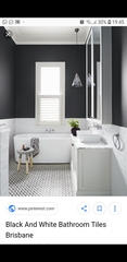 To ask you to look at this pic of my new bathroom and tell me why I hate it!