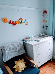 To ask you to help decorate my nursery?