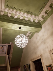 Is this hall colour too dark??
