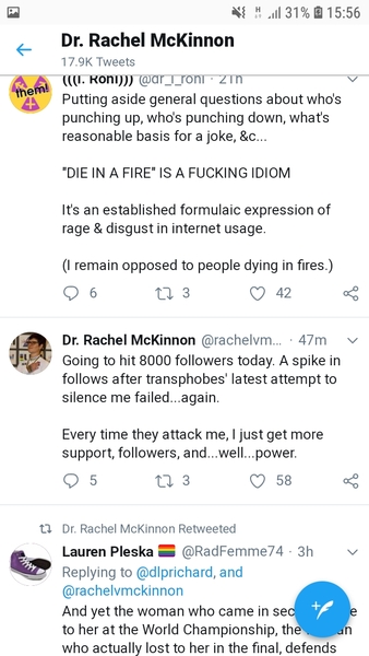 Rachel McKinnon suspended from Twitter