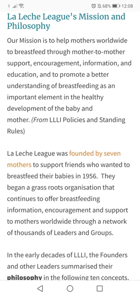 La Leche League official guide to responding to chestfeeding comments
