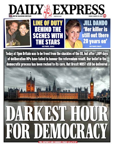 Westminstenders: Happy Brexit Day!