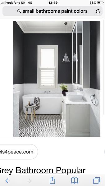 Bathroom paint colour - help!