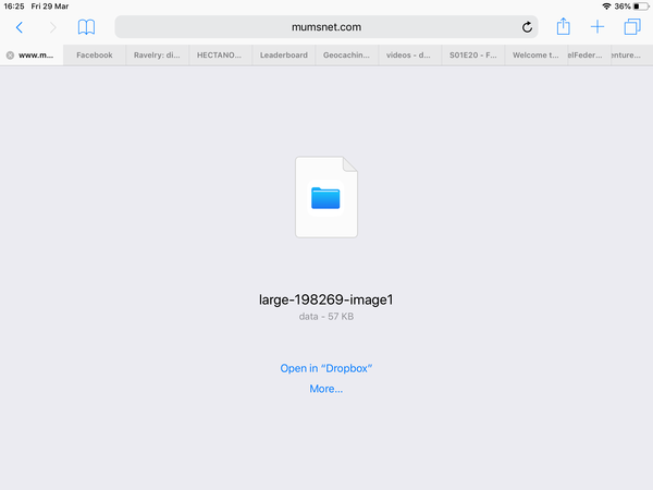 Pictures on threads in Chrome