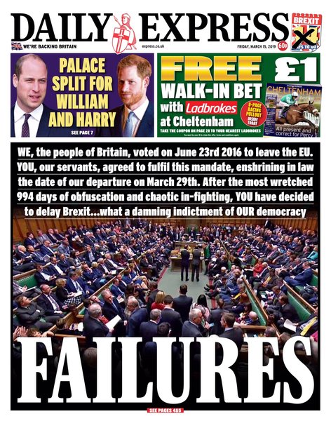 Westminstenders: And I neeeedddd moreeeee timeeeeee!