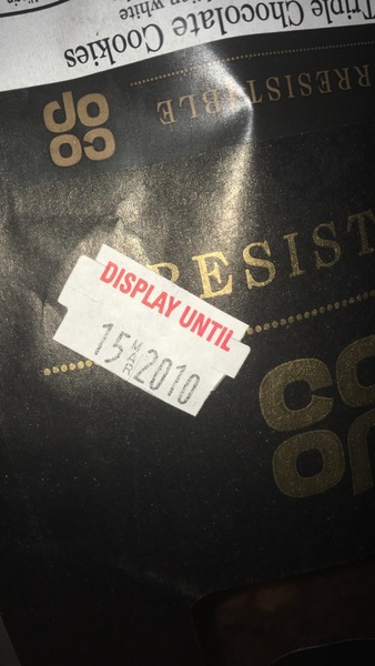 Eating Cookies that went out of date in 2010?