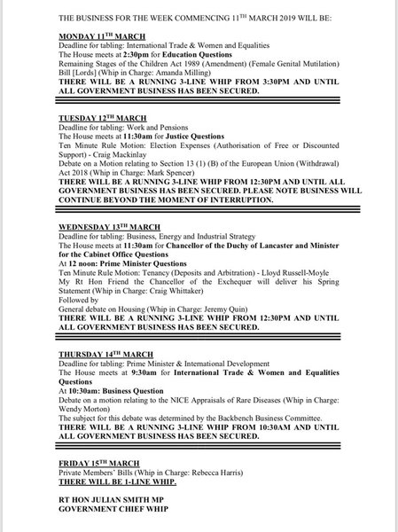 Westminstenders: Waiting for the vote that never comes