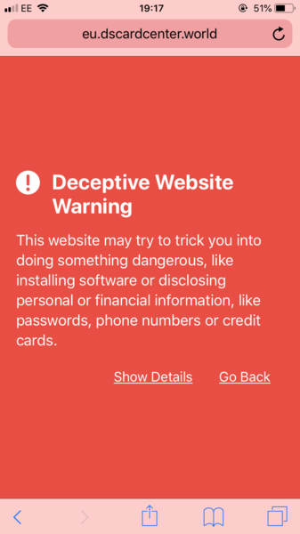 Keep getting directed to dodgy sites